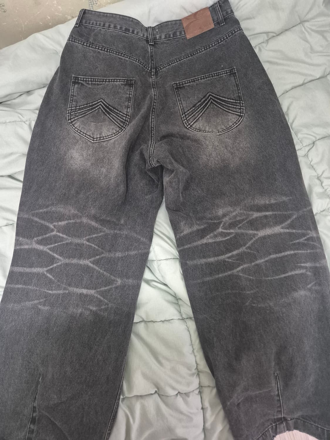 Etce Washed Baggy Jeans 상품이미지3