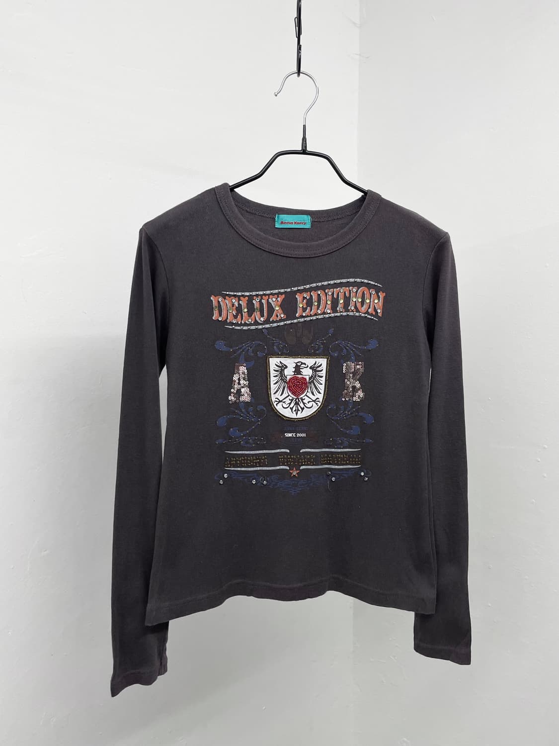 y2k 스터드 비즈 디테일 롱 슬리브 상품이미지5