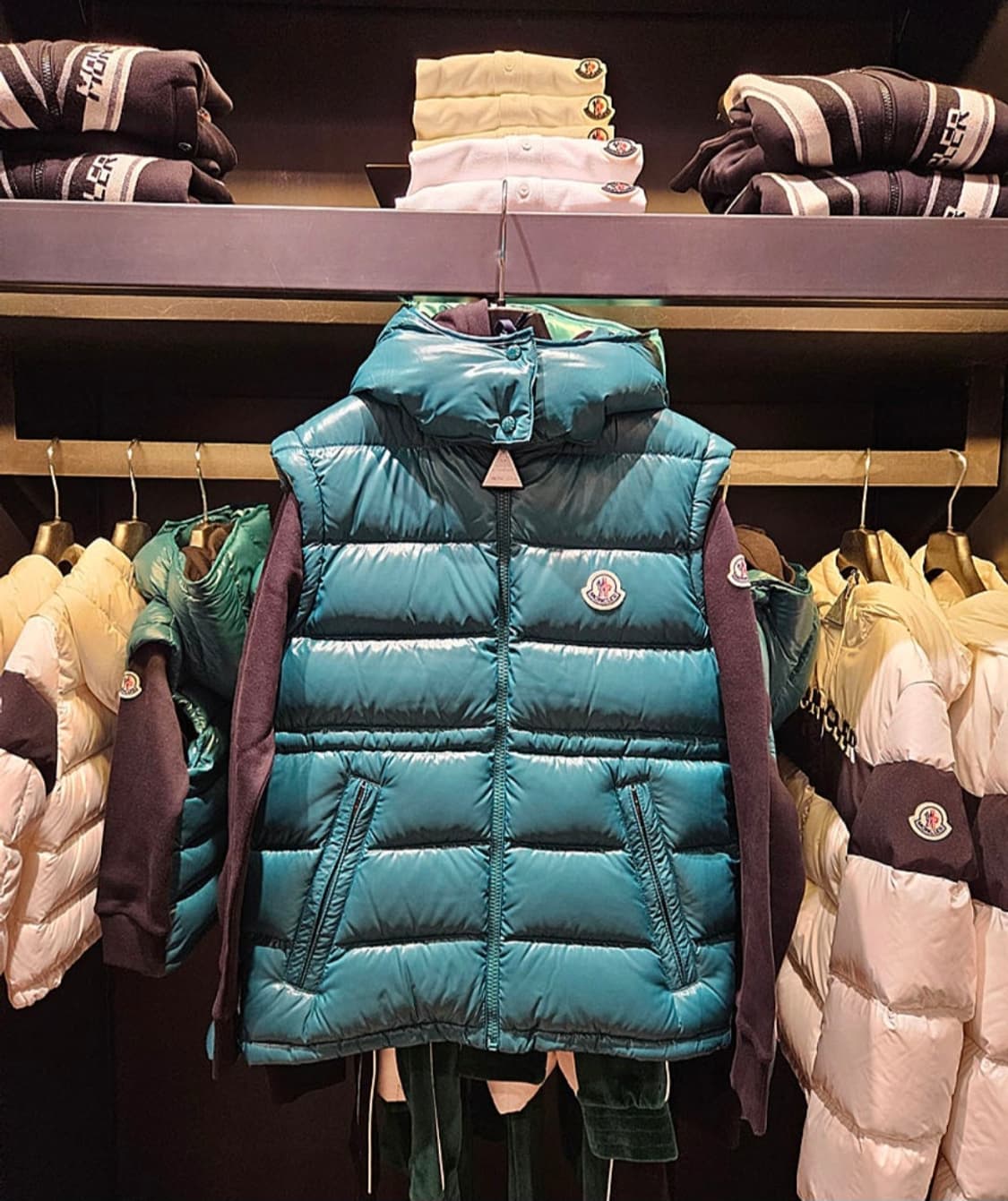 몽클레어 키즈 아니아 패딩후드조끼 8a 상품이미지2