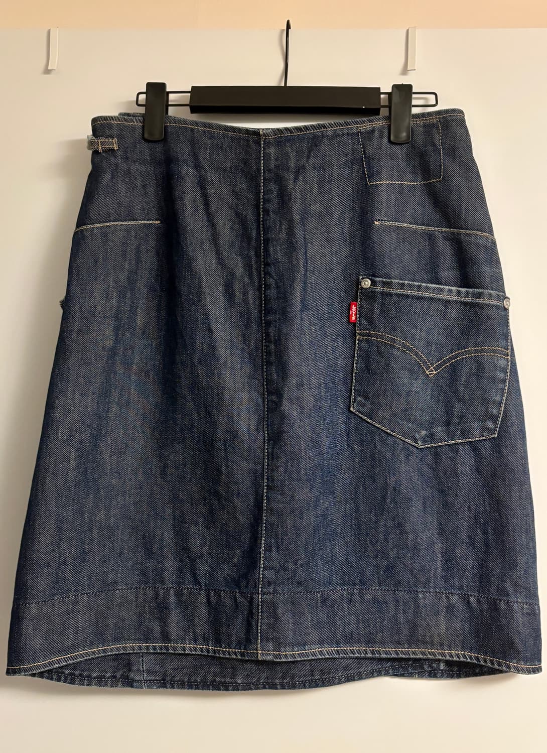 levis 리바이스 랩 미디 스커트 청치마 상품이미지1