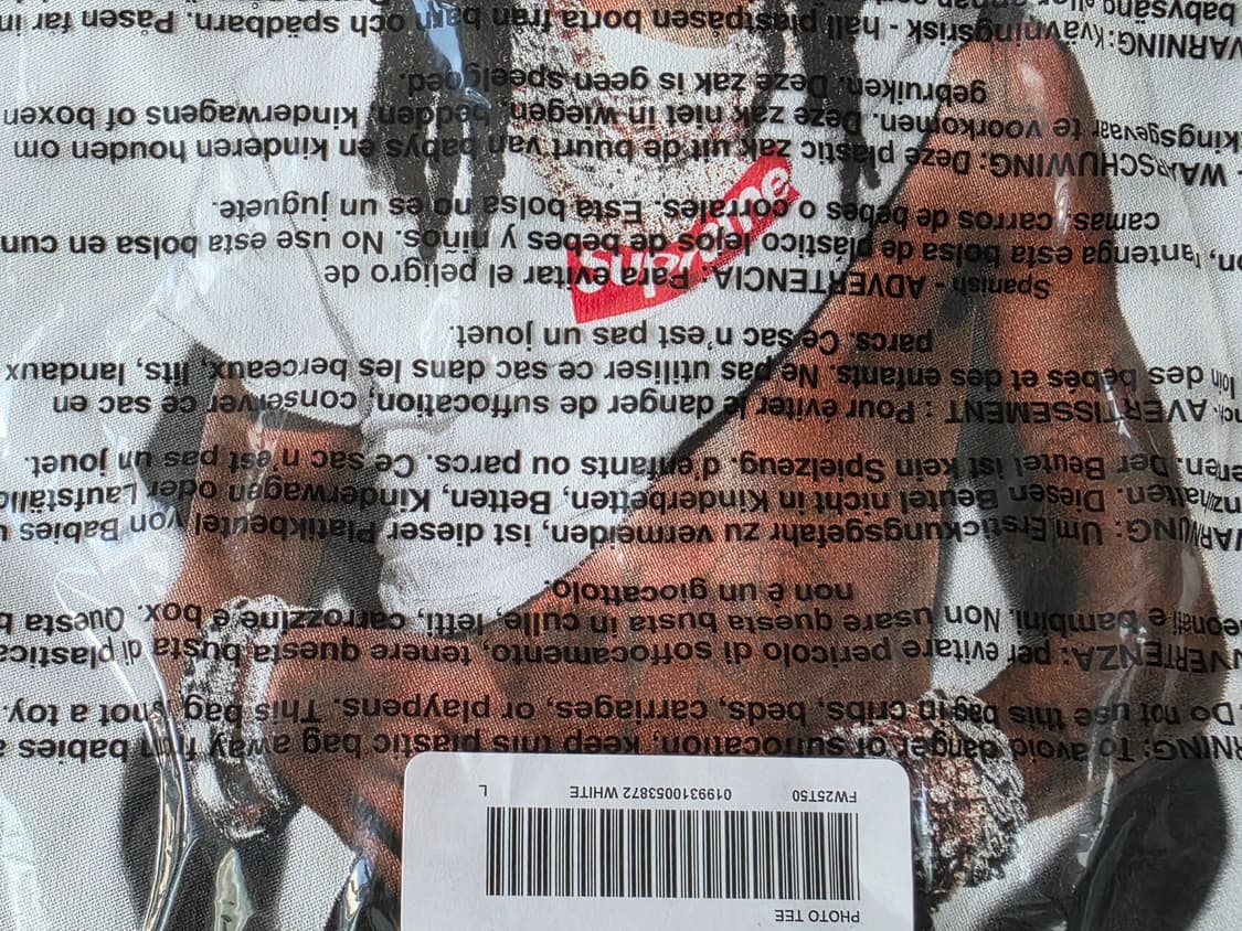 Supreme photo tee playboy carti White  상품이미지2