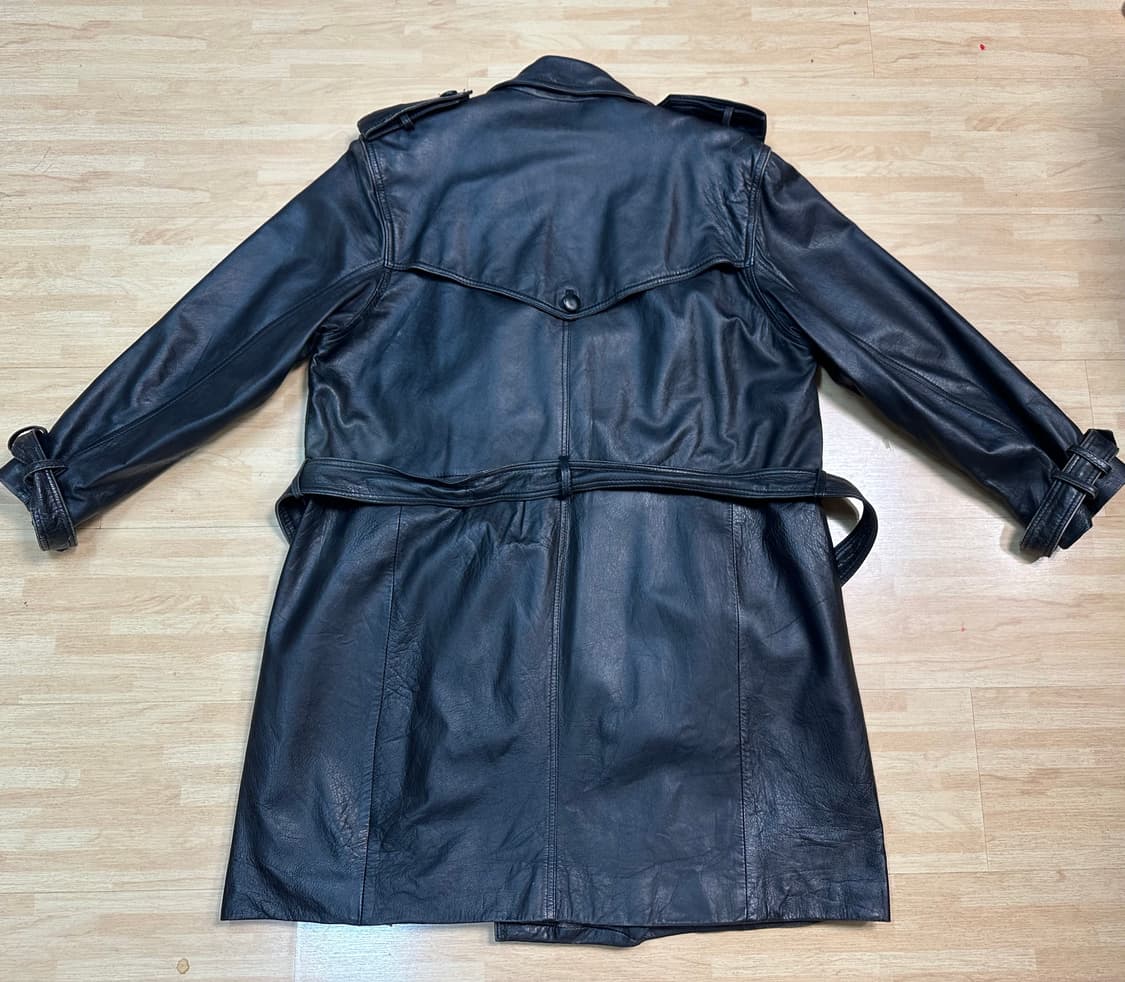 남성 양가죽 트렌치 코트 상품이미지2