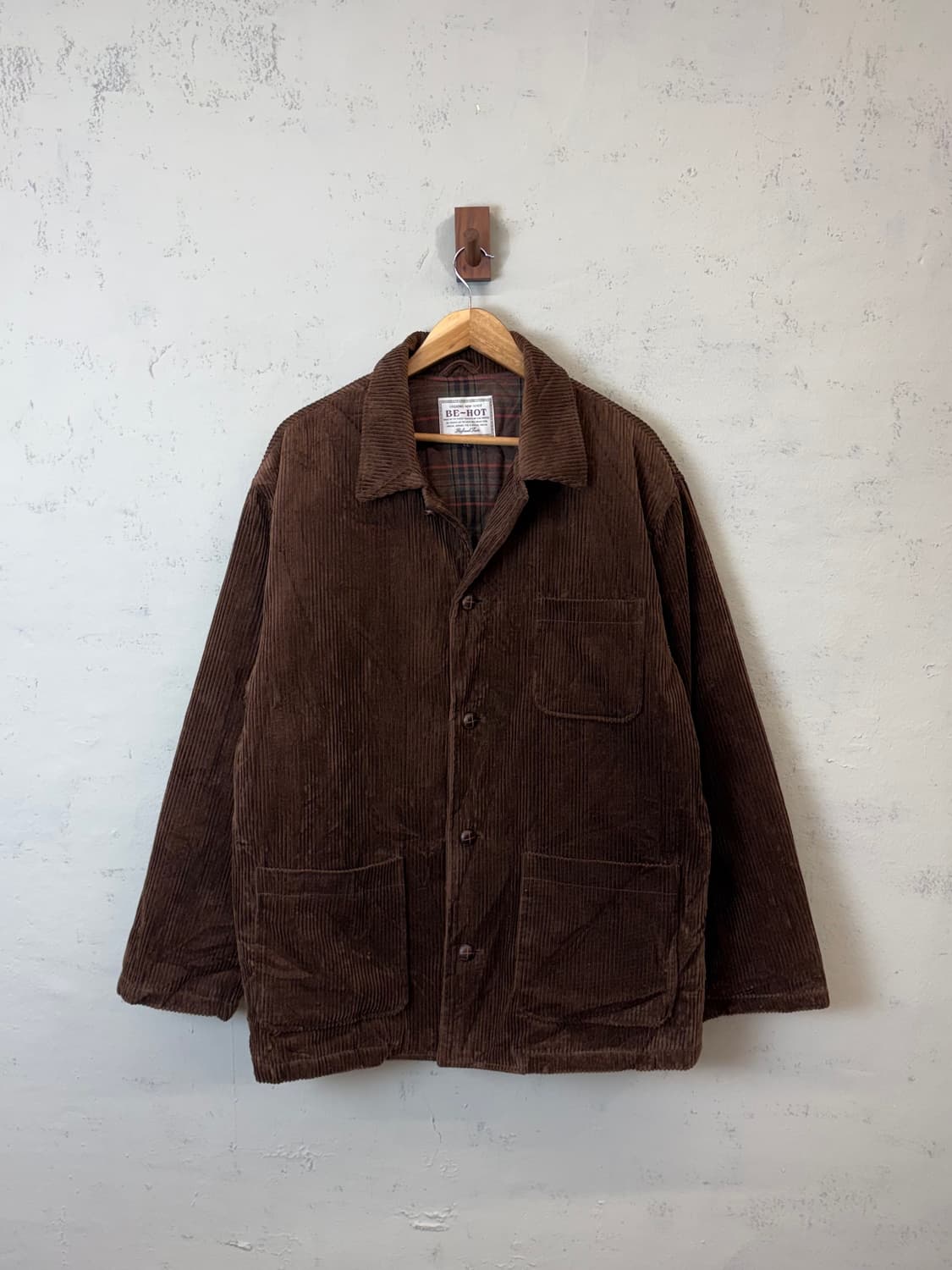 BE-HOT JPN 빈티지 코듀로이 커버올 자켓 상품이미지1