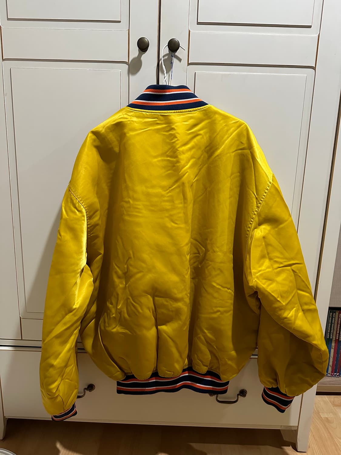 Starter 옐로우 오버사이즈 얇은 패딩(솜) 자켓  상품이미지2