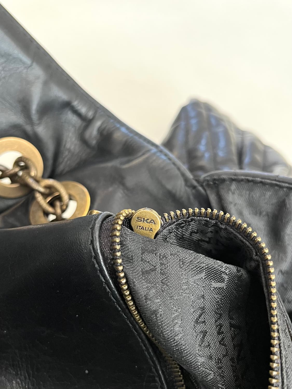 랑방 체인 레더백 상품이미지9