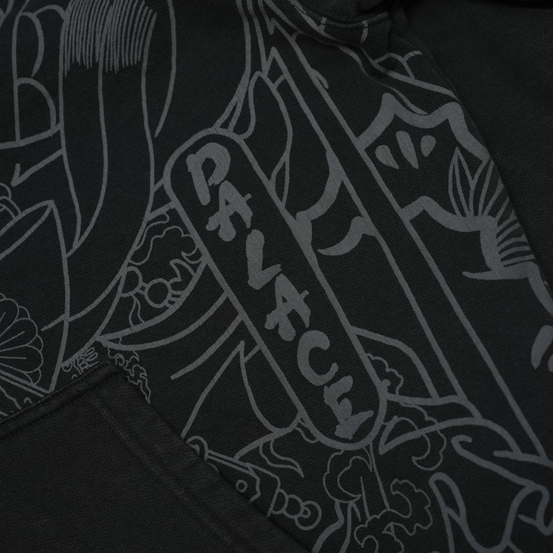 [XL] 팔라스 스사노오 집 후드 블랙 상품이미지4