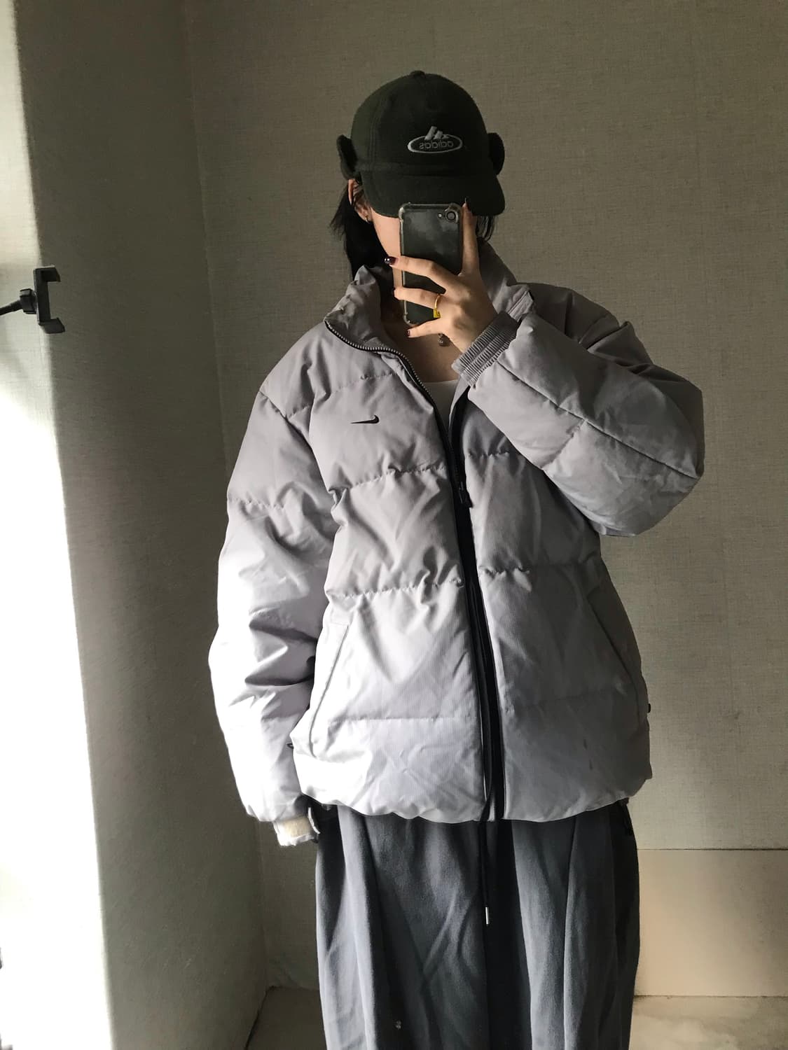 나이키 00s 연그레이 패딩 상품이미지5