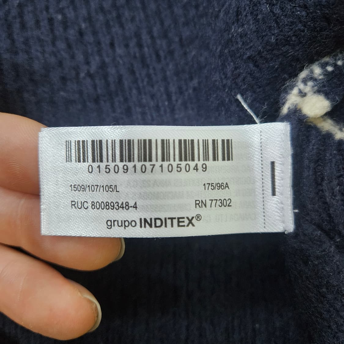 L 자라 스트라이프 모크넥 스웨터 0319Y 상품이미지4