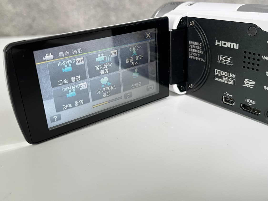 찐강추/ 기능다수 / jvc gz hm155 빈티지 캠코더 상품이미지4
