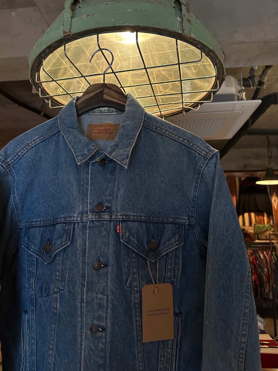 80s USA 빈티지 리바이스 71506 3세대 데님 트러커 자켓 상품이미지2