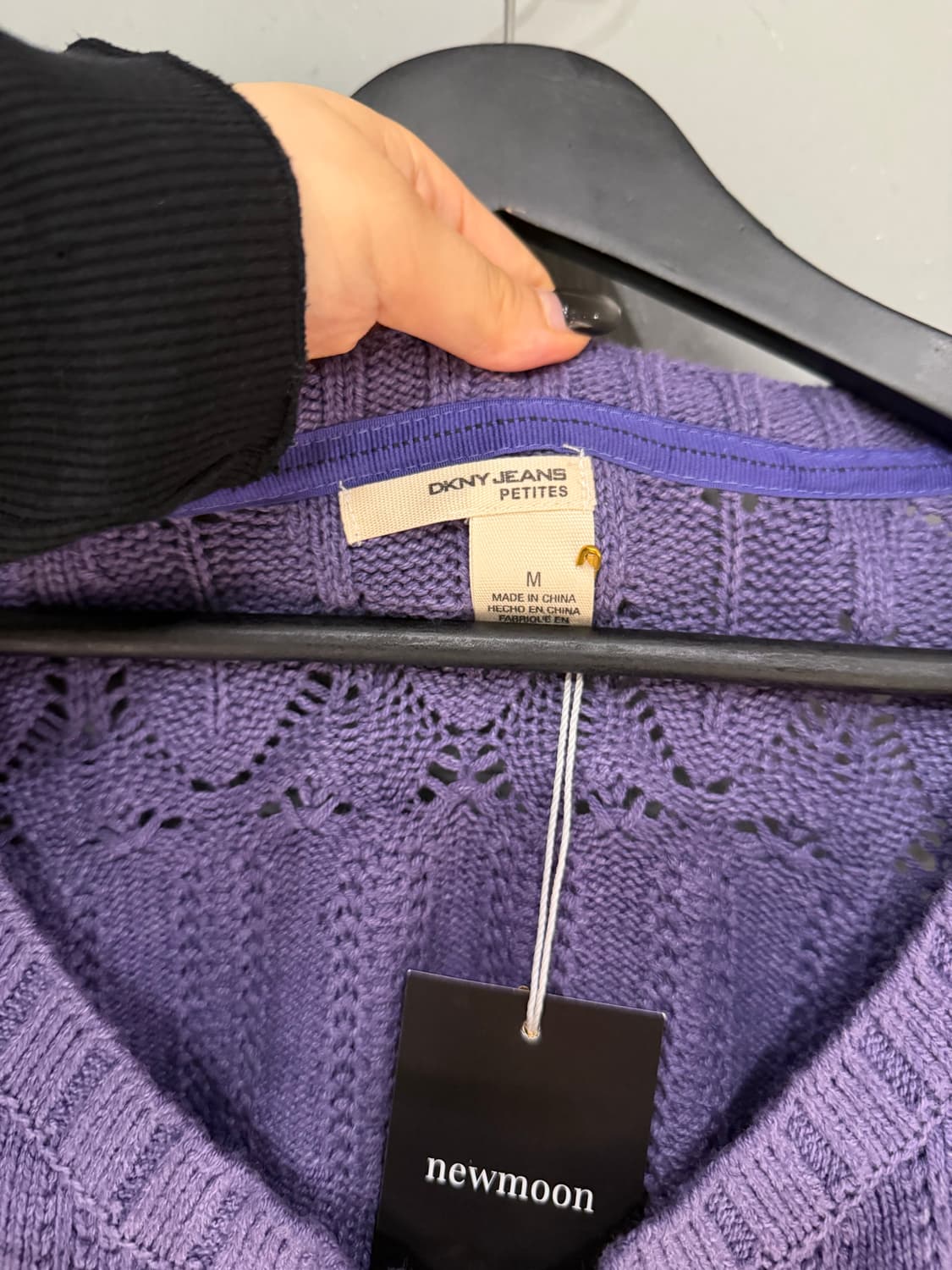 DKNY jeans punching knit zip-up 상품이미지8