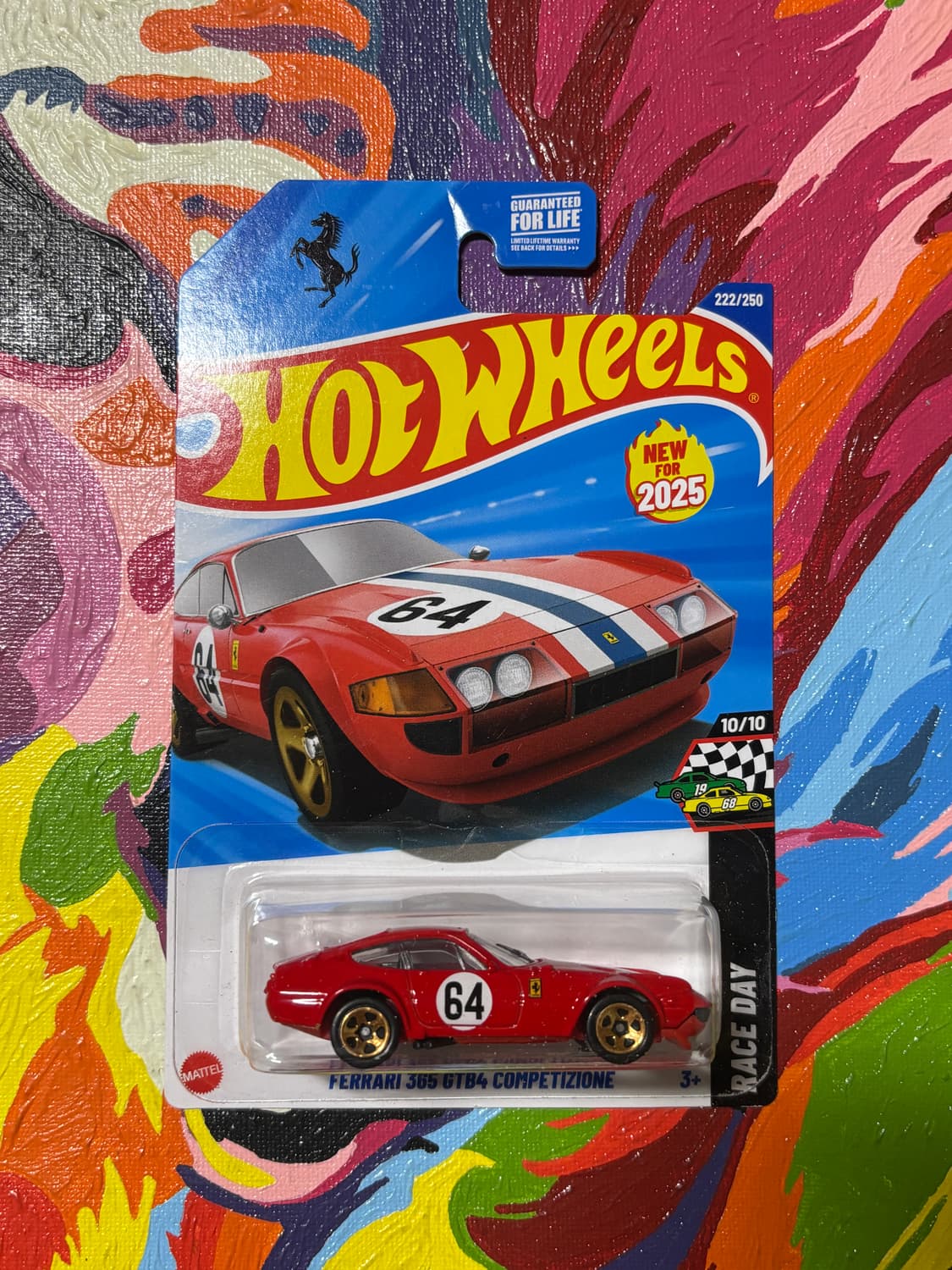 미개봉)레드) 페라리 365 gtb4 컴페티치오네 다이캐스트 인테리어소품 상품이미지1