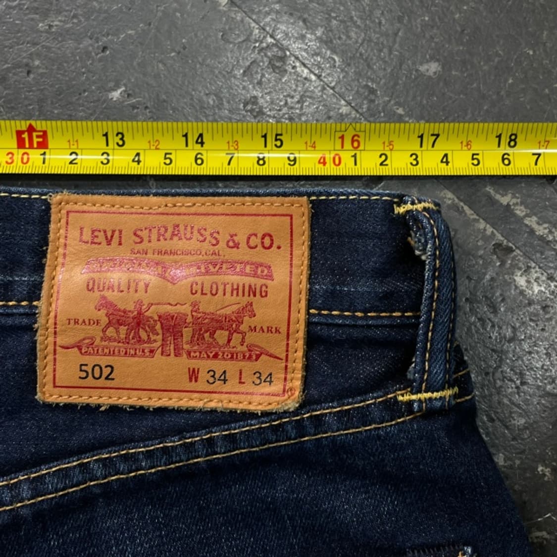 34 리바이스 502 청바지 상품이미지8