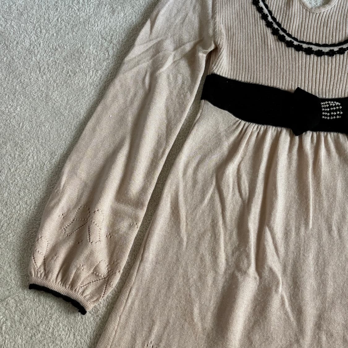 일본빈티지 로디스포토 히메갸루 모리걸 연핑크 원피스 상품이미지3