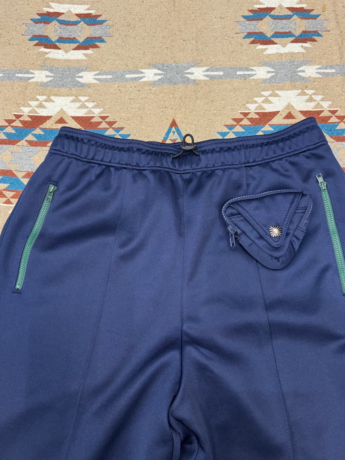 [46] 토가 바릴리스 와이드 레그 저지 트랙팬츠 네이비  상품이미지2