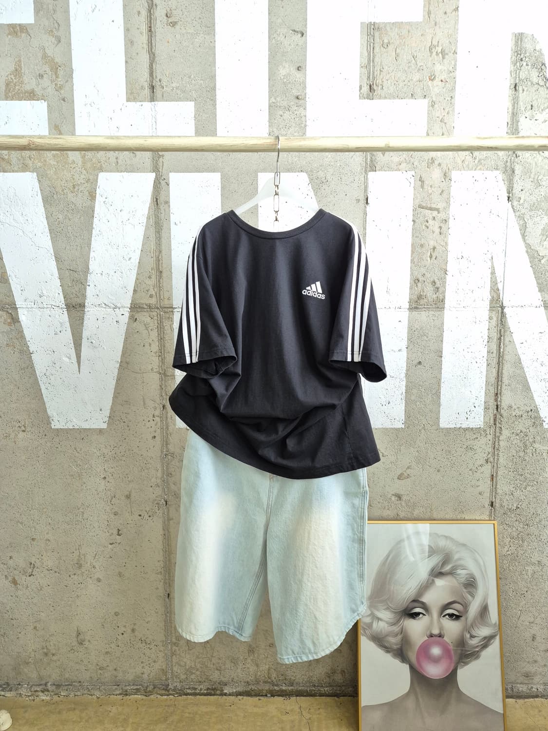 아디다스 삼선  반팔티셔츠(MT1 상품이미지1