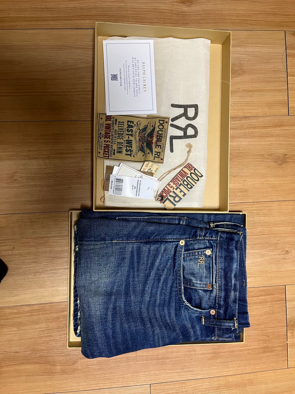 RRL 빈티지 파이브 포켓 그랜드폴스 30/30 상품이미지3