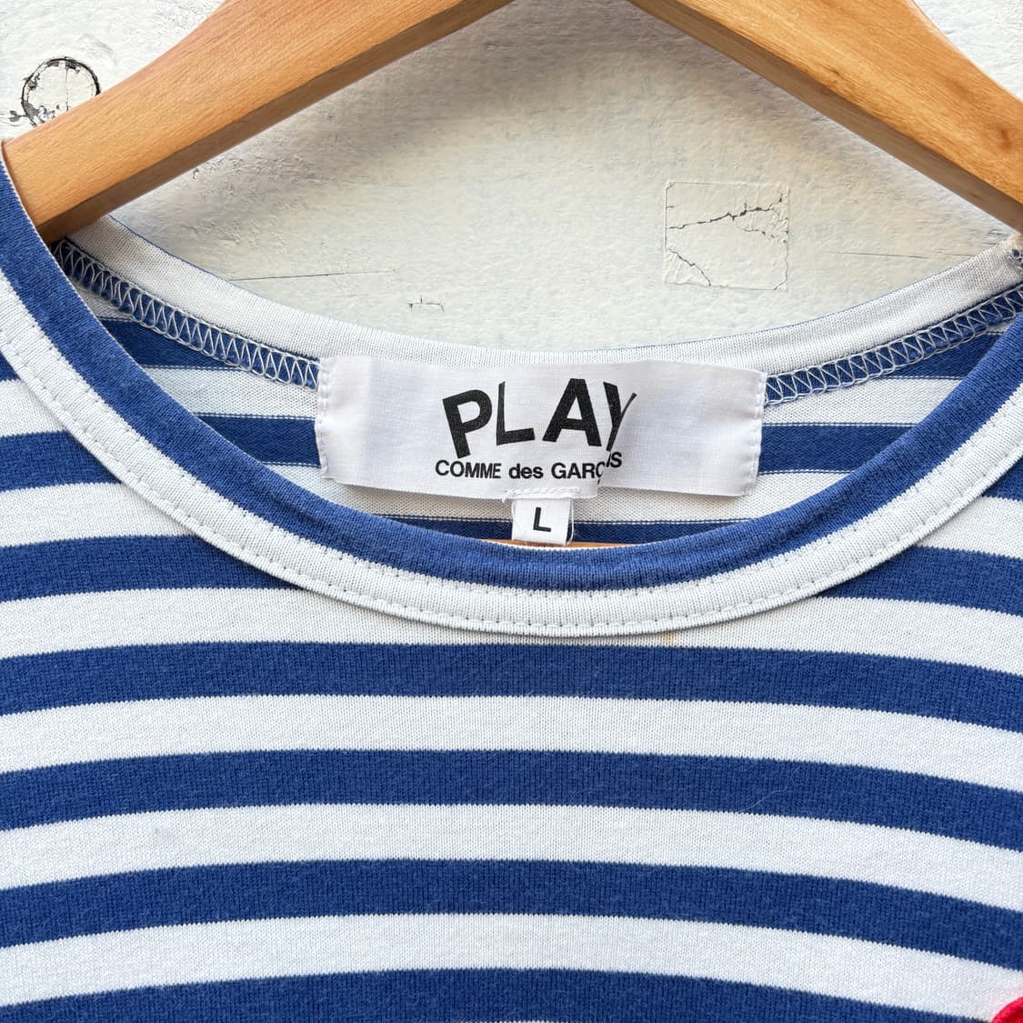 Comme des Garcons 꼼데가르송 스트라이프 롱슬리브 티셔츠 상품이미지2