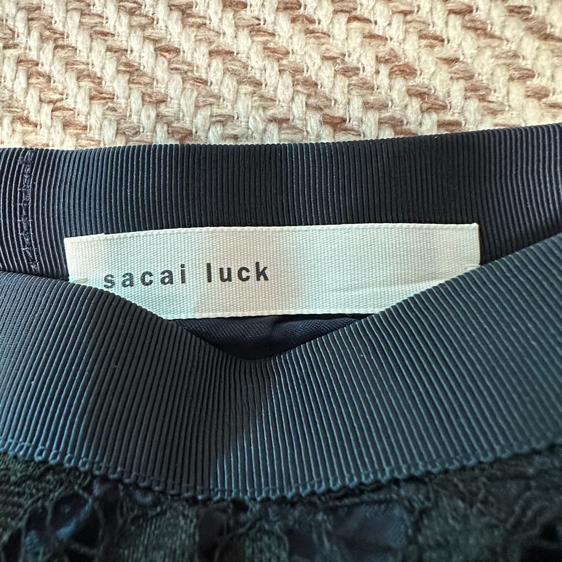 SACAI luck japan made skirt 상품이미지3