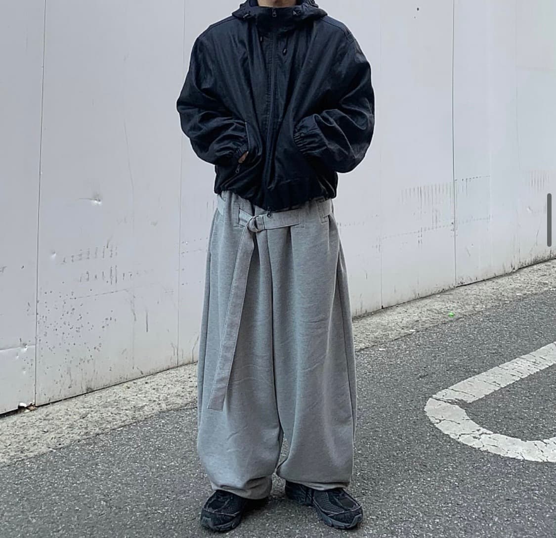 쿠어 코팅 린넨 후디드 점퍼 다크네이비 L 상품이미지3