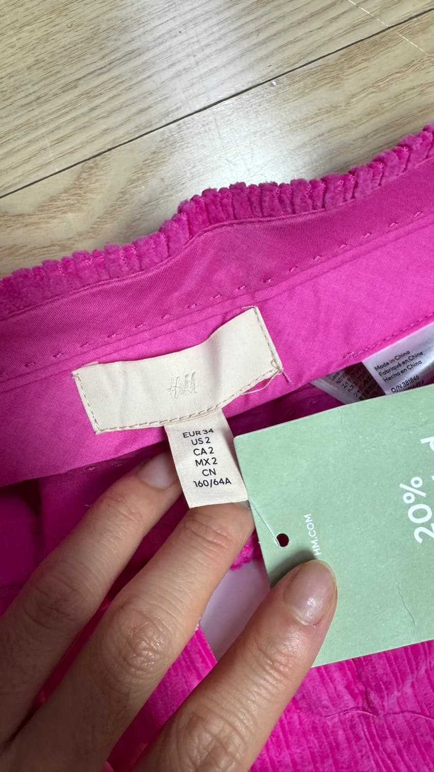 민쥬킴 픽 h&m 골덴 바지 상품이미지5