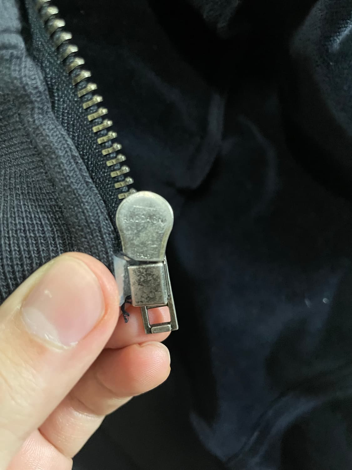 Haider ackermann 14fw 벨벳 후드집업 상품이미지9