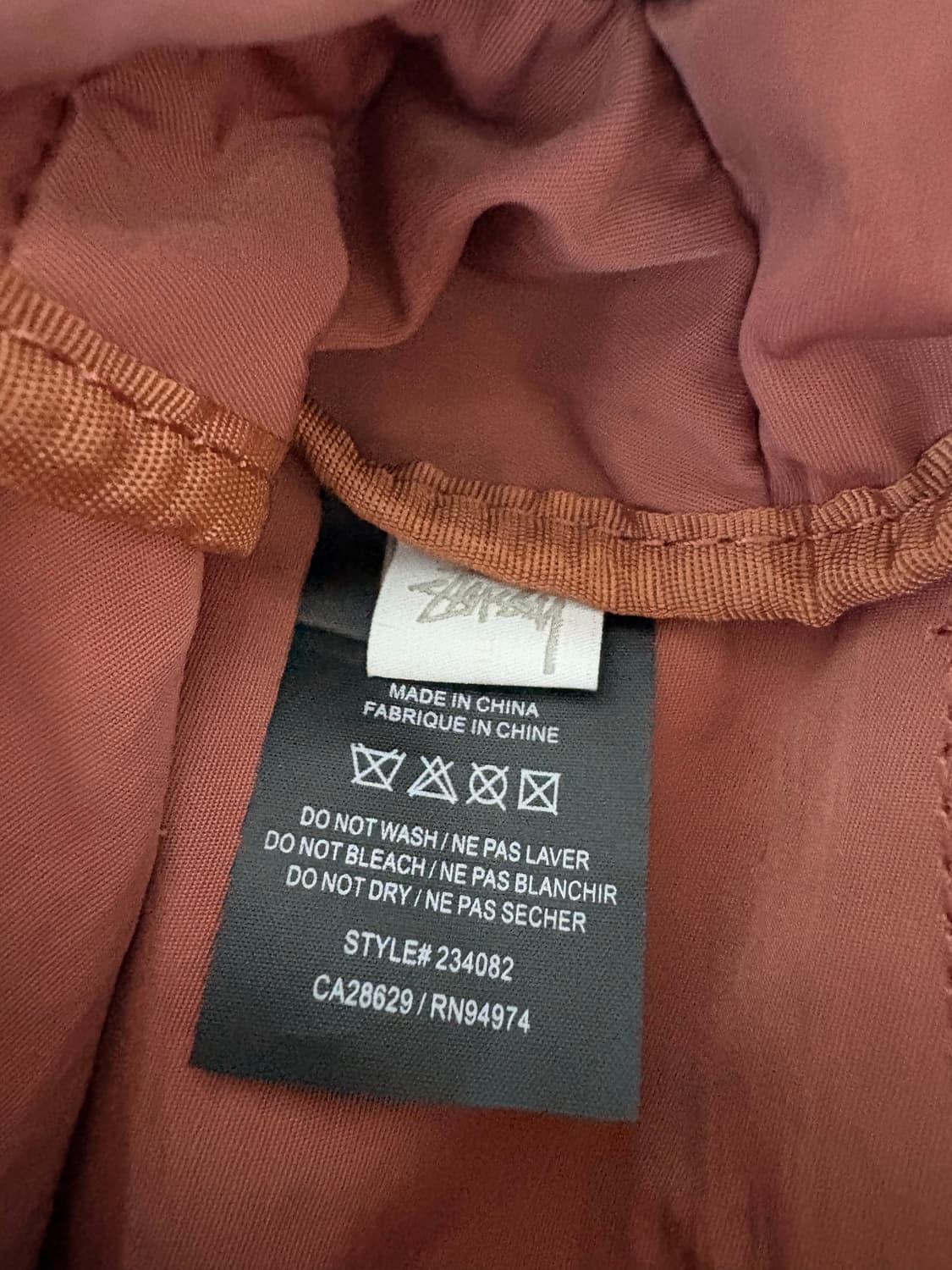 스투시 Dreya Bowler Bag 토트백 인디고 핑크 상품이미지5