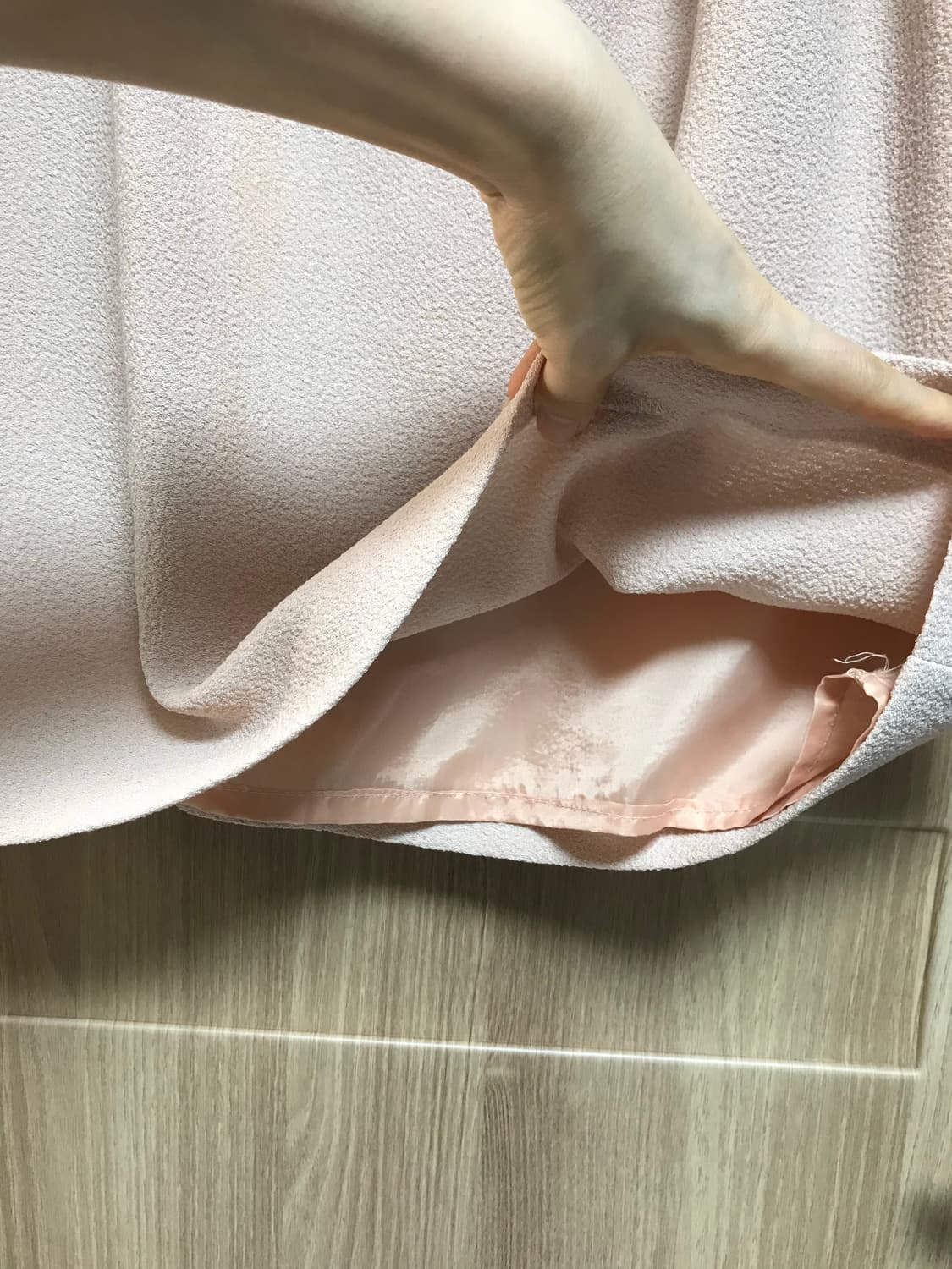 55ㅡ 민소매 연핑크 원피스 상품이미지5