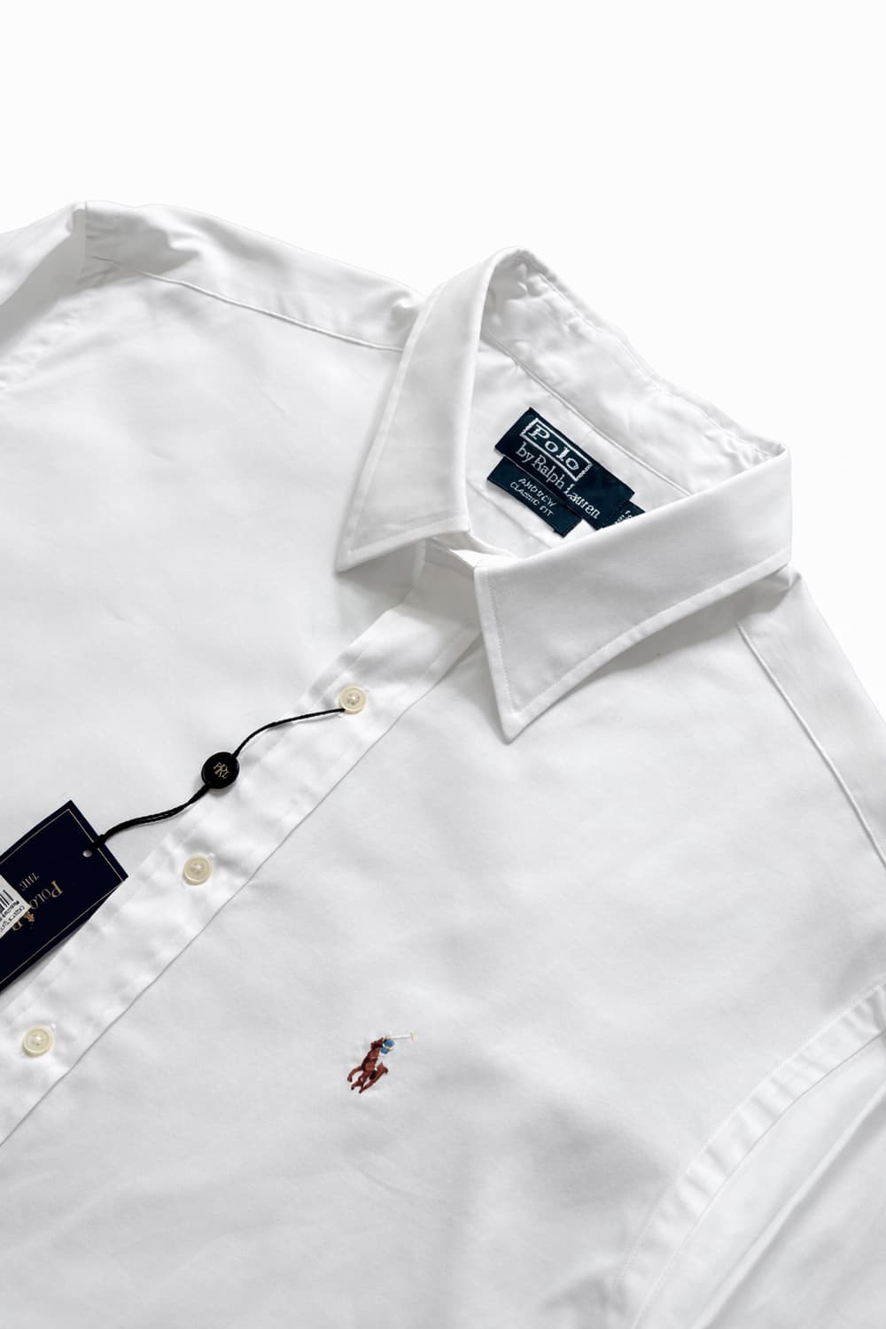 90s 폴로 랄프로렌 화이트 드레스 셔츠 17.5(108~110) 상품이미지5