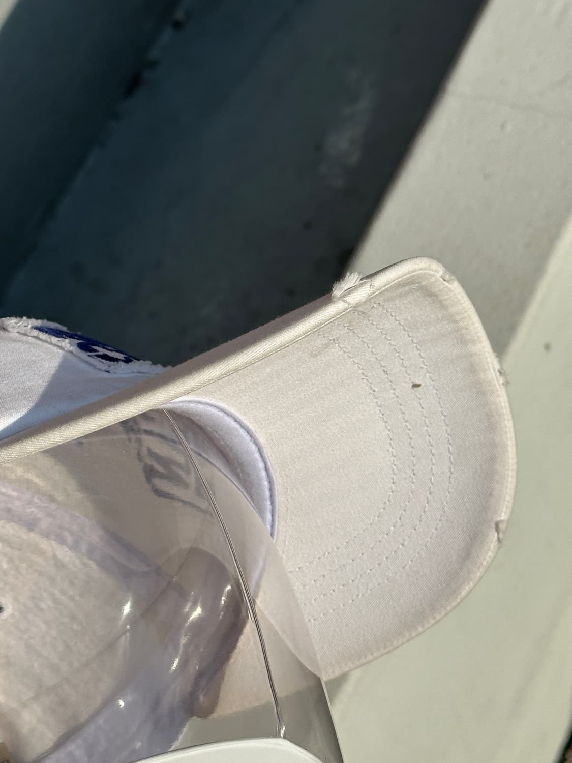 [M-L] 버켄스탁 스포츠 아메리칸 컬쳐 패치 화이트 볼캡 모자 상품이미지6