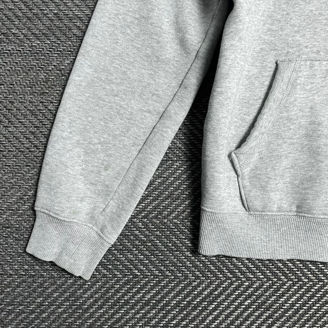 후아유 레터링 오버핏 그레이 후드집업o 5142 상품이미지4