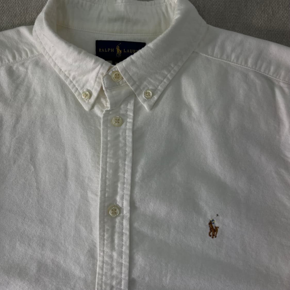 95 폴로랄프로렌 화이트 코튼 셔츠 상품이미지2