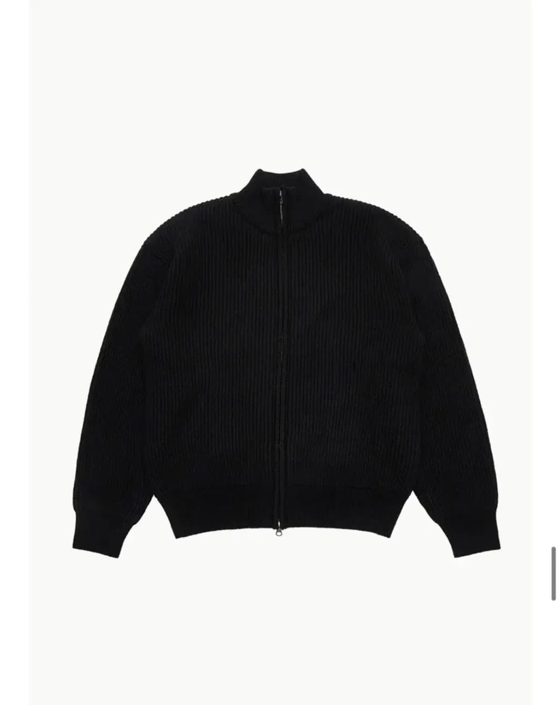 (L) 아모멘토 풀 니들 블루종 블랙 상품이미지1