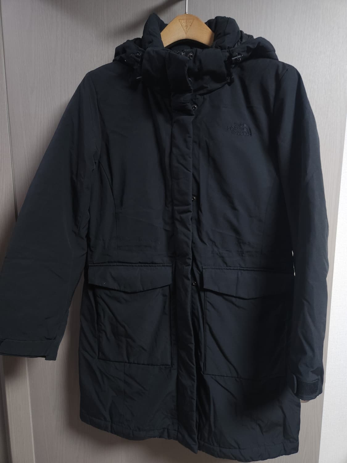 노스페이스 구스다운 롱패딩, M 상품이미지1