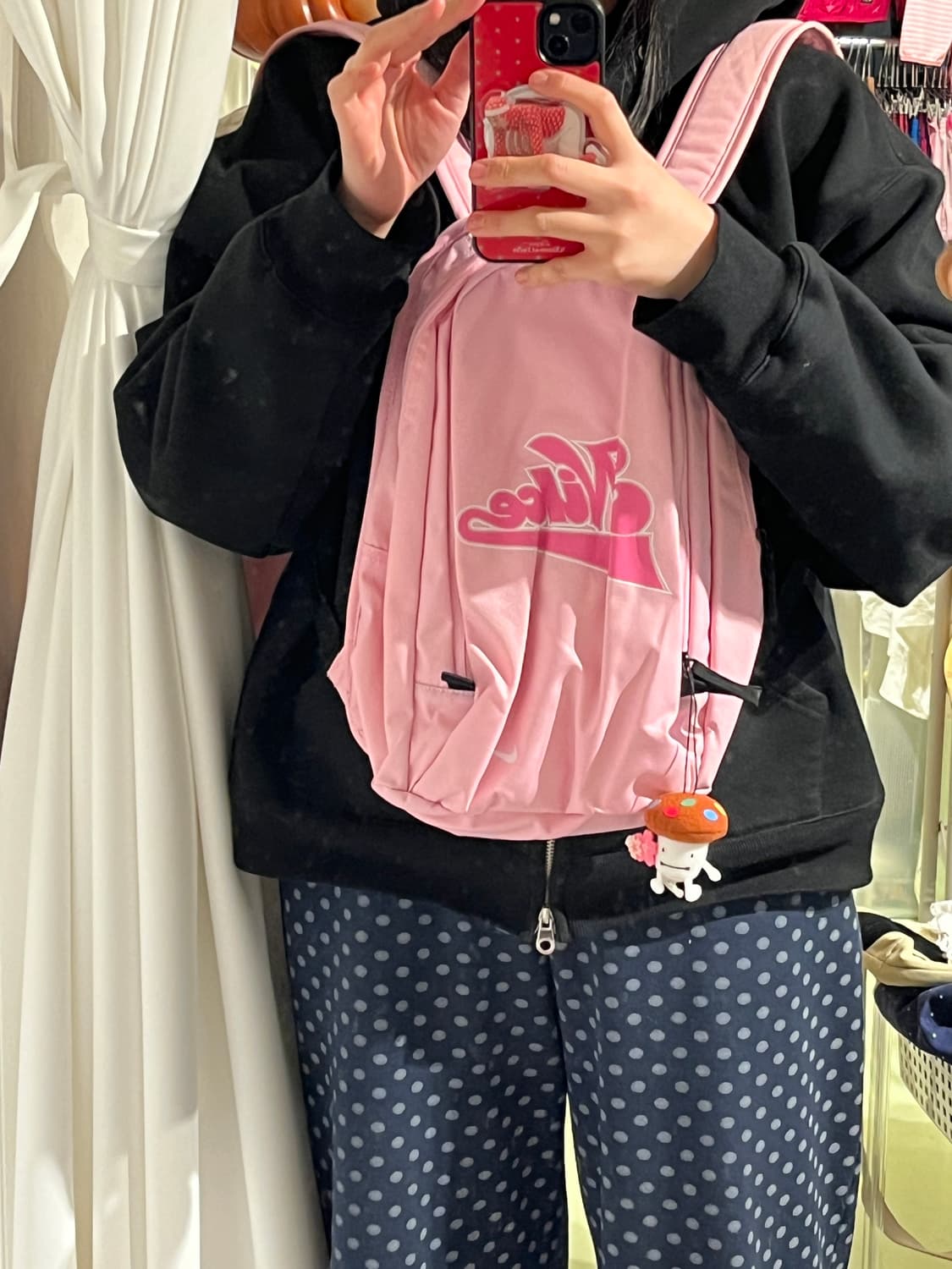 나이키 딸기우유 핑크 백팩 🍓 상품이미지2