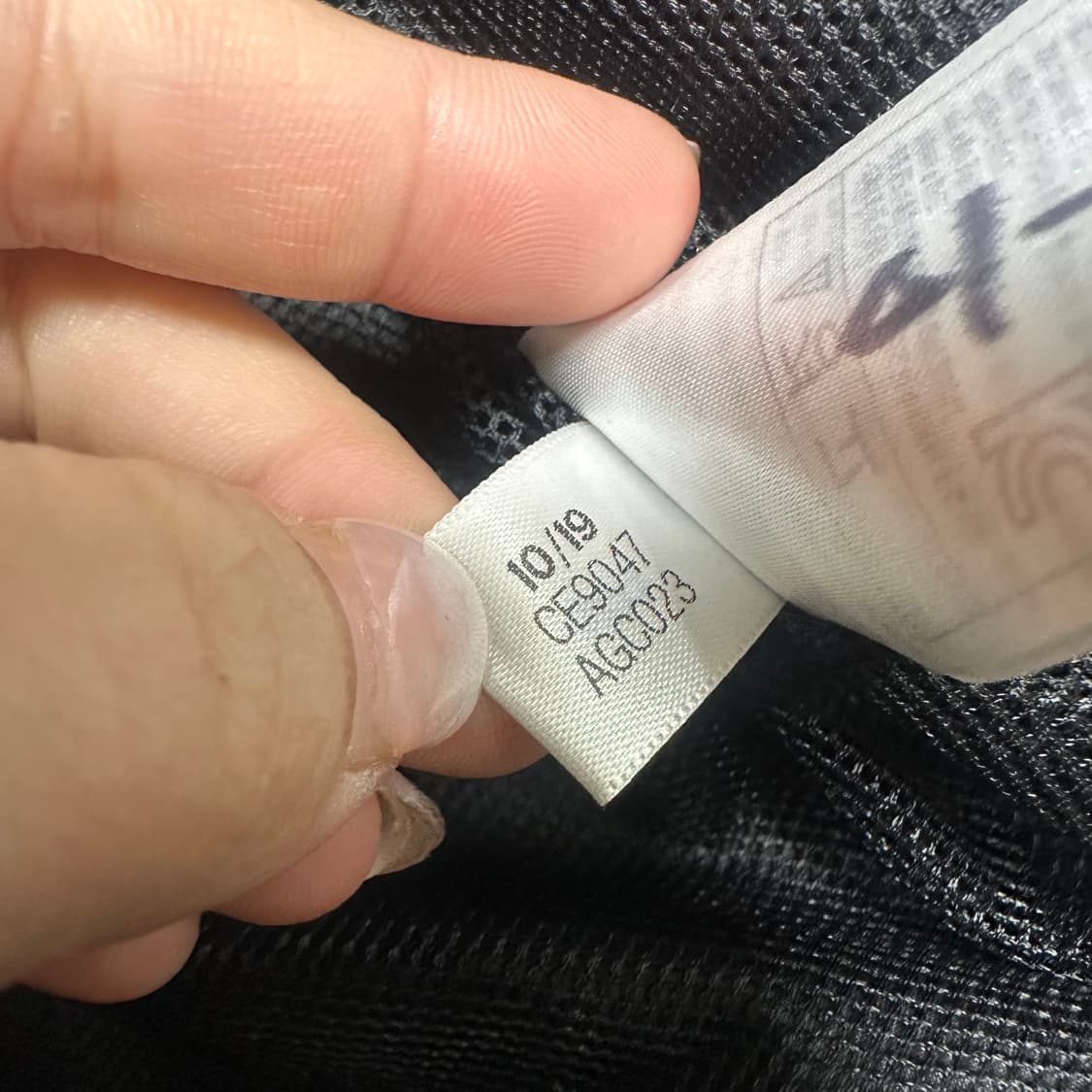 ✨ (바배) 아디다스 부산아이파크 블랙 바람막이 (160) 상품이미지5