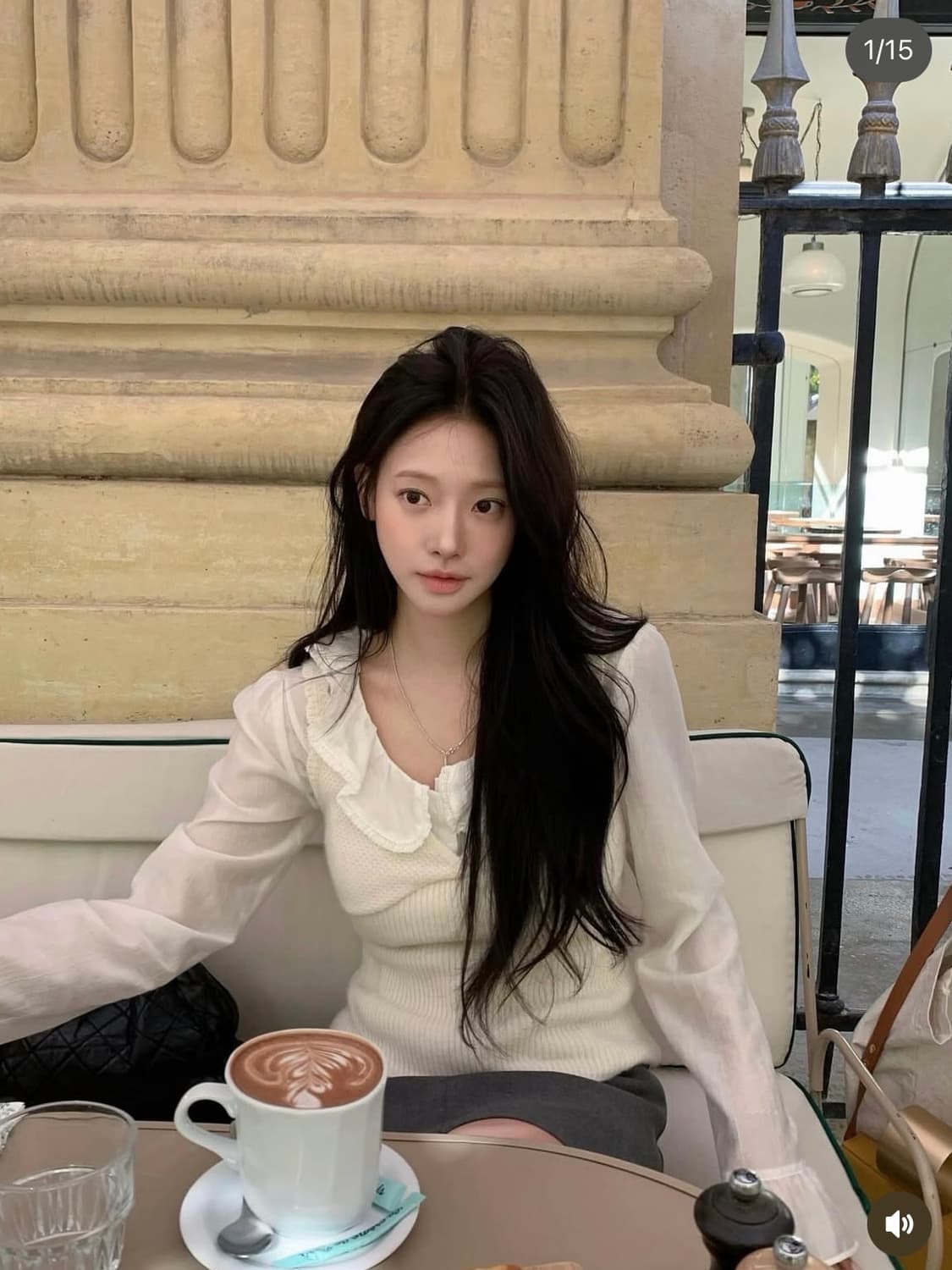 Leeds 리즈 더위시 이브 러플 블라우스 상품이미지3