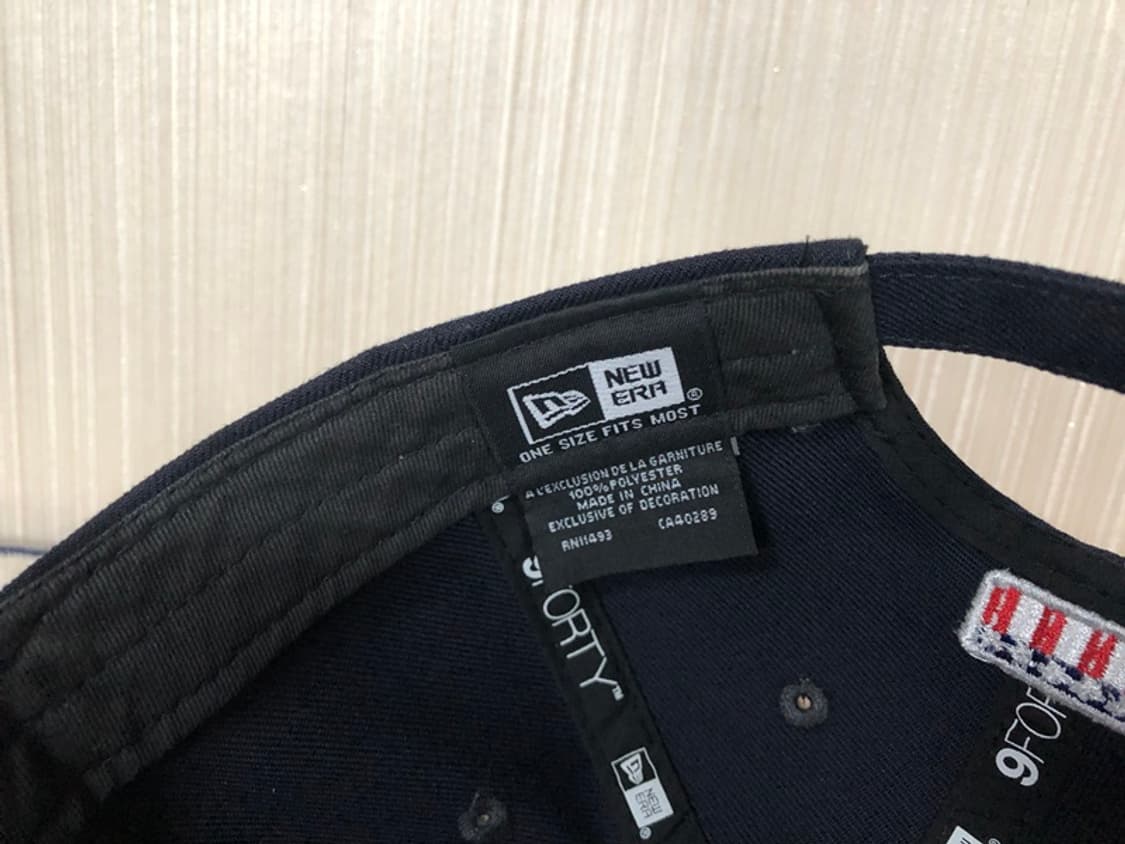 뉴에라X듀스김성재 콜라보 네이비볼캡/모자 상품이미지10