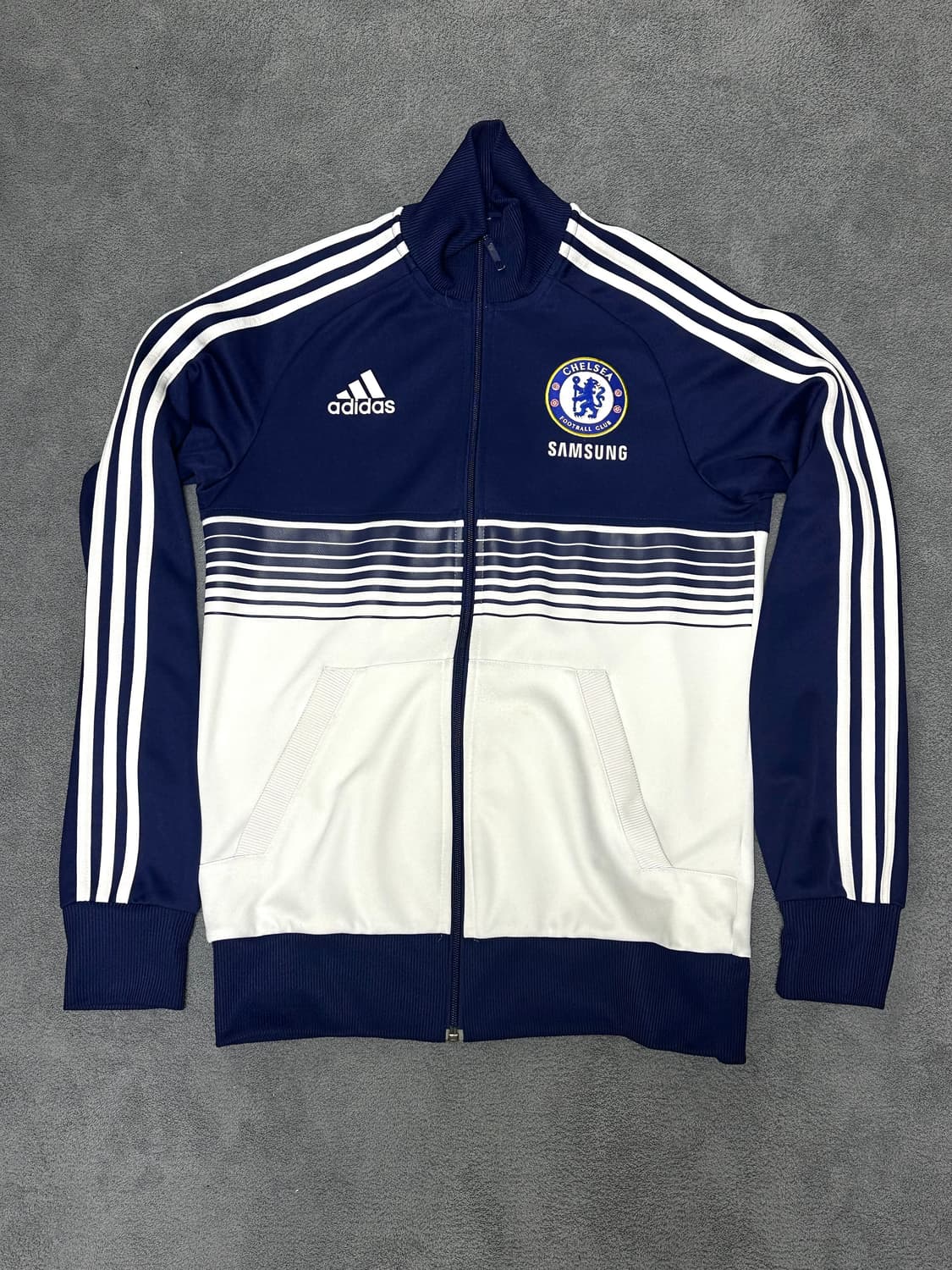 아디다스 첼시 화이트네이비 져지 트랙탑 95 상품이미지1