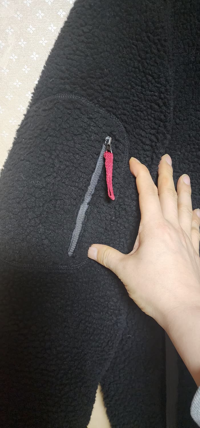 jeep 지프 남성 양털 플리스 후리스 집업자켓 2xl 상태최상 상품이미지3