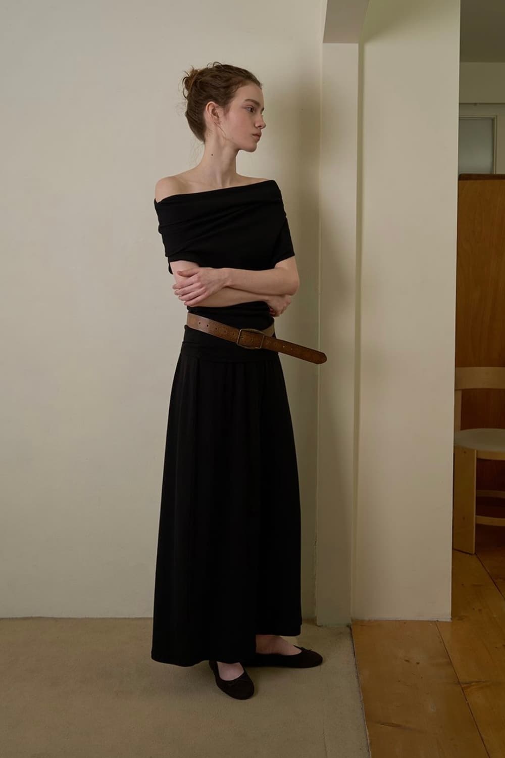 위드아웃썸머 Comfort 셋업(오프숄더+스커트) 상품이미지4