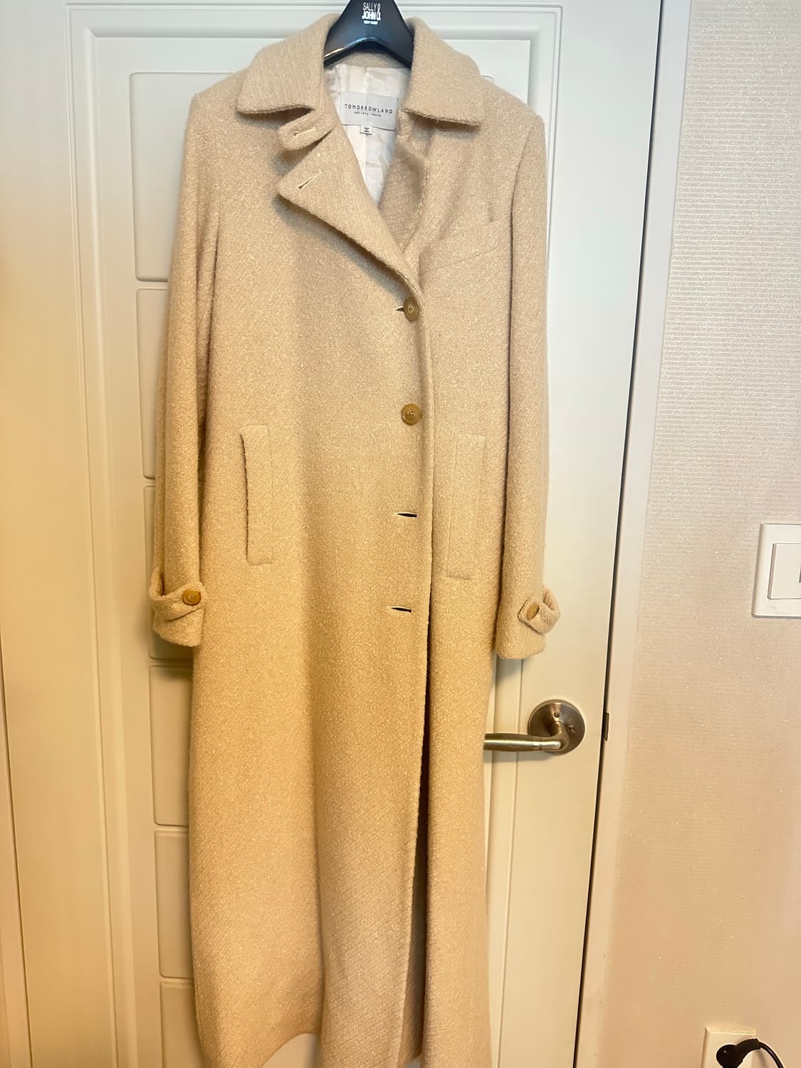 TOMORROWLAND 캐시미어 롱코트 38 상품이미지1