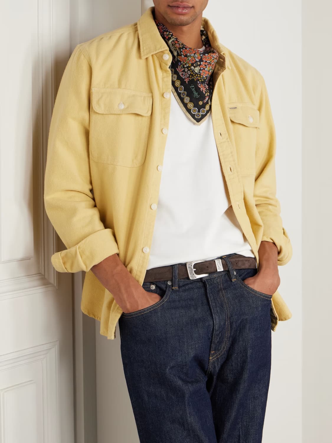 드레익스 스웨이드 웨스턴 벨트 S사이즈 상품이미지2