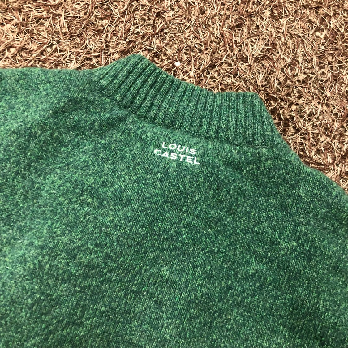 105 루이까스텔 울 방풍 니트 집업 자켓 상품이미지4