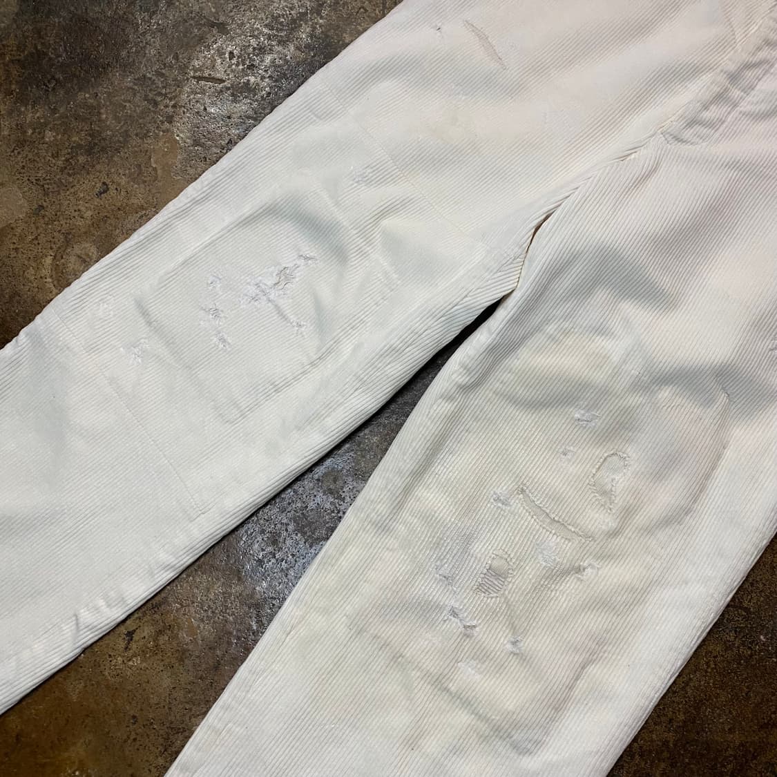 (36) 올드조 대미지 패치워크 코듀로이 팬츠 상품이미지3