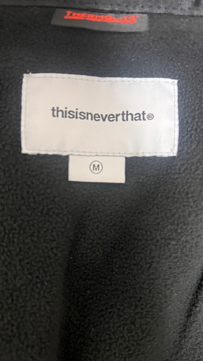 (M) 디스이즈네버댓 쉐르파 후리스 블랙 디네댓 상품이미지4