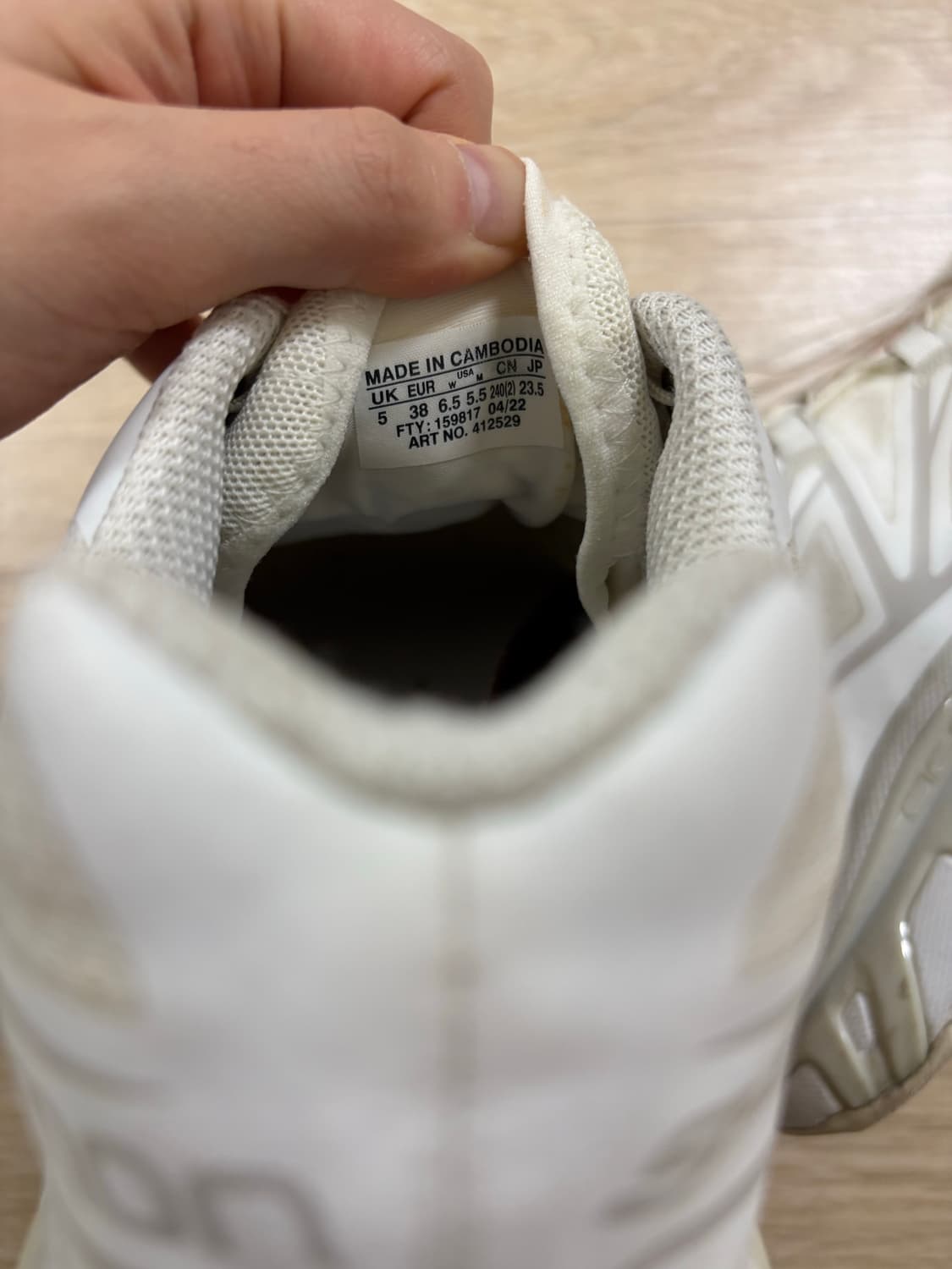 살로몬 XT-6 ADV 화이트 235 상품이미지5