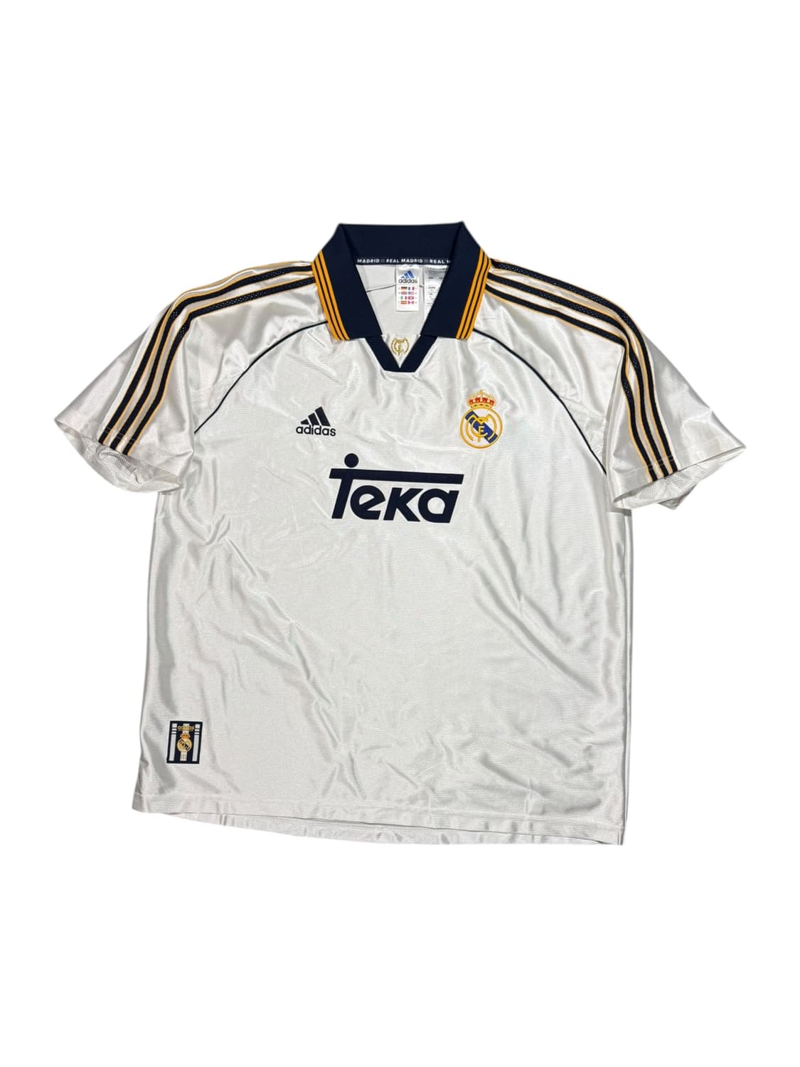 Adidas 아디다스 레알마드리드 99/00 레트로 홈 져지 상품이미지1