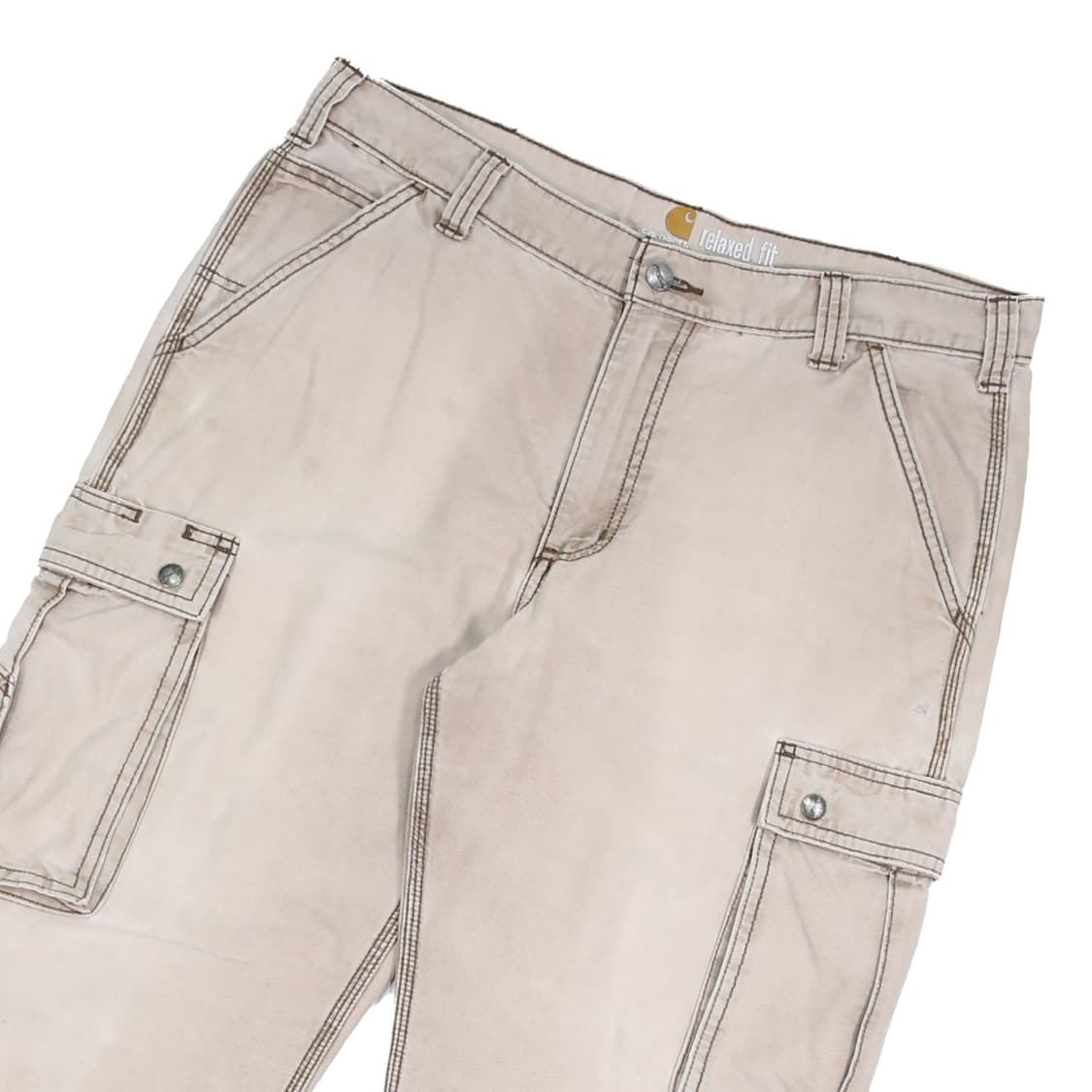 칼하트 카고 팬츠 디스트레스 페이딩 릴렉스핏 (34~36) 상품이미지3