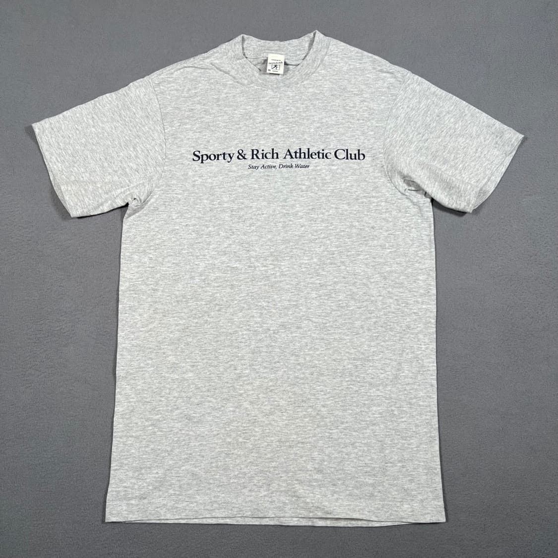 스포티 & 리치 어센틱 클럽 반팔 티셔츠 그레이 상품이미지1
